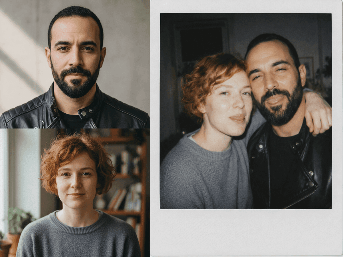AI Polaroid Photo