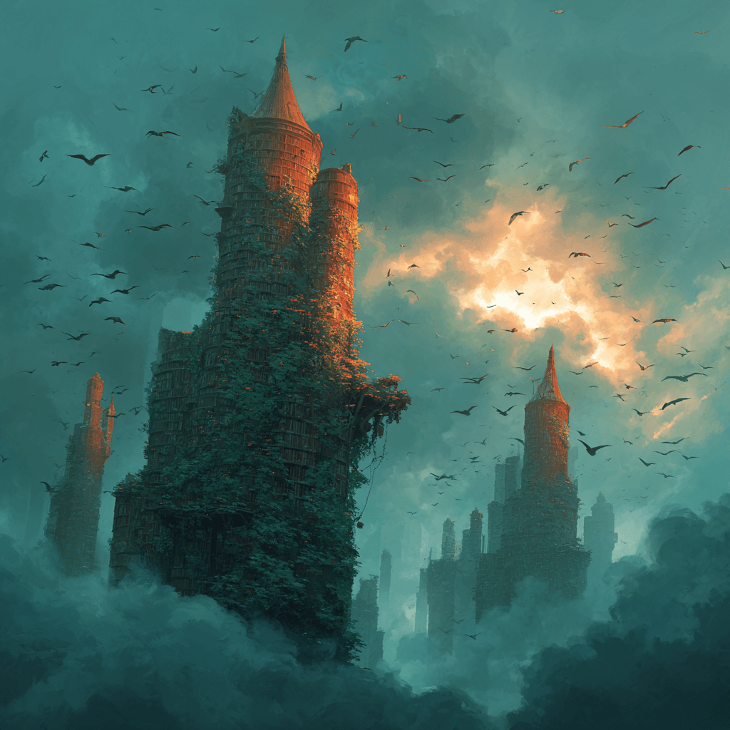 Midjourney V7 — concept art test